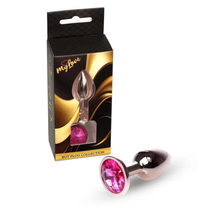 MyLove Toys Jewellery Red Gold anālais spraudnis – 7 cm (2.8″) – Rozā