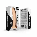 Real Fantasy Deluxe Xavier Flexible Dildo – 23 cm (9″) – Skin — Photo 2