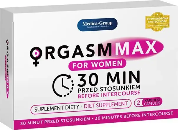 OrgasmMax для женщин – 2 капсулы