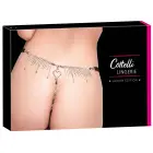 Cottelli LINGERIE Rhinestone Lace String – Black – S-L — Photo 1