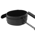 INTENSE FETISH Vegan Leather Adjustable Collar – Black — Photo 3