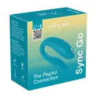 We-Vibe Sync Go Turquoise Dual Vibrator for Couples — Photo 1