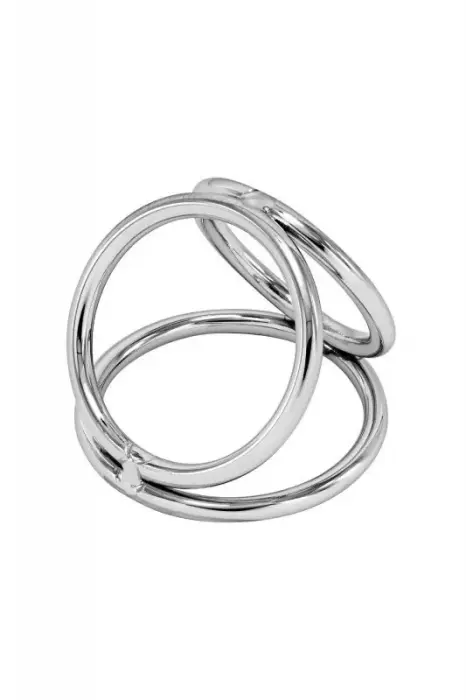 LOCKED Triple Ring dzimumlocekļa gredzens – Size T2