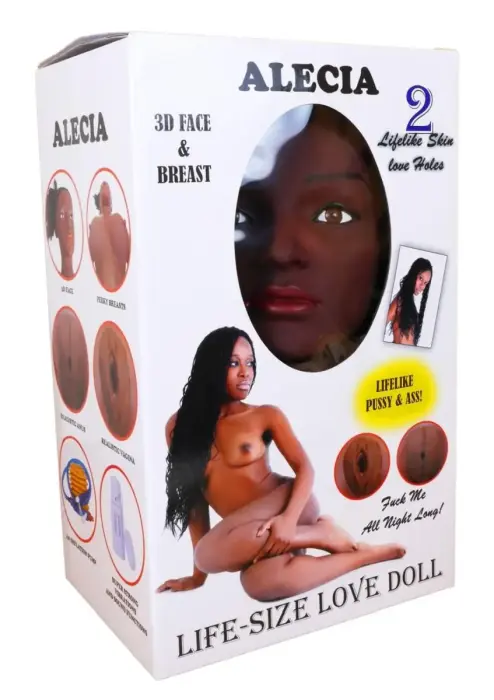 Alecia 3D piepūšamā mīlas lelle – vibrējoša Foto 8