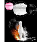 Stikla Romance dildo – 11.5 cm (4.5″) – Caurspīdīgs Foto 2