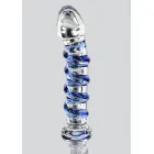 TOYJOY GLASS WORXX G-Spot Gemstone Dildo – Clear — Photo 1