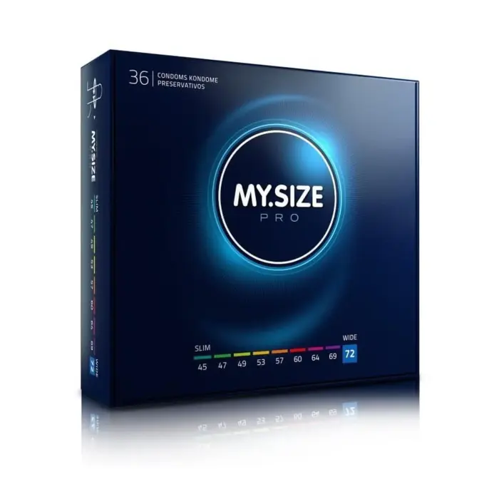 MY.SIZE PRO 72 prezervatyvai – 36 vnt.