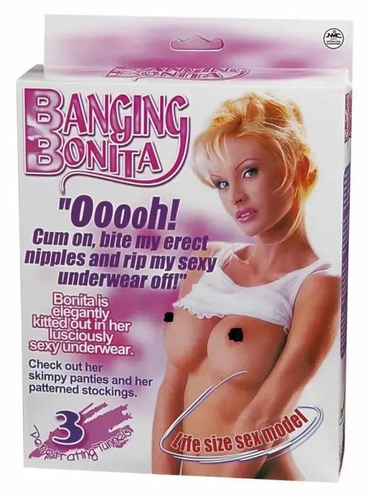 You2Toys Bonita Inflatable Doll Blonde Life-Size – 3 Openings
