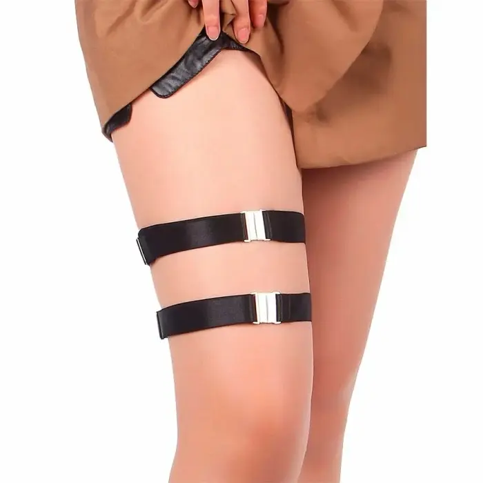 SUBBLIME 957476 Adjustable Leg Straps with Buckle System – Black