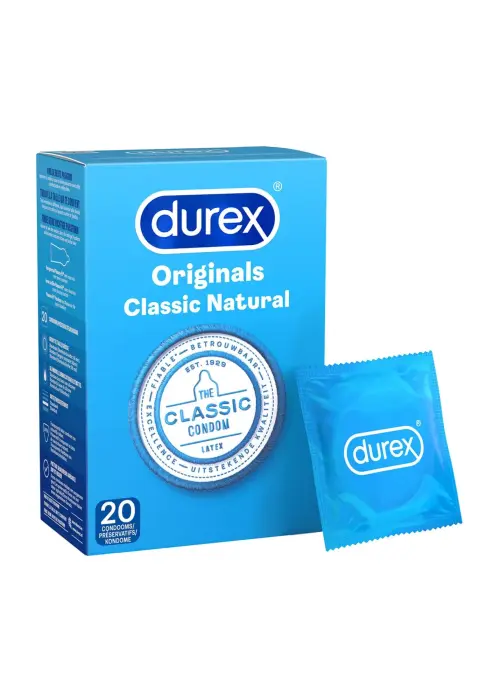 Durex Classic Naturel kondoomid – 60 tk