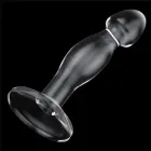 LoveToy Flawless Clear Prostate Plug – prostatas spraudnis – caurspīdīgs – 16,5 cm — Foto 5