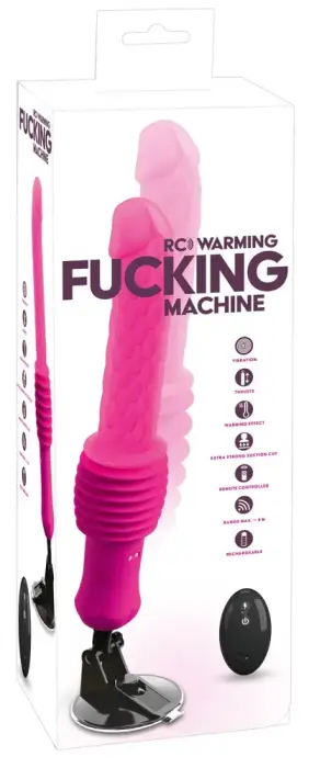 You2Toys RC Pin Вибратор с подогревом и функцией толчков – 15 cm (5.9″)