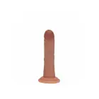 Vive REA215 – curved dual density silicone dildo with suction cup – tan – 15.5 cm — Photo 4