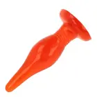 BAILE Red Soft Touch Anal Plug – 14.2 cm – Red — Photo 3