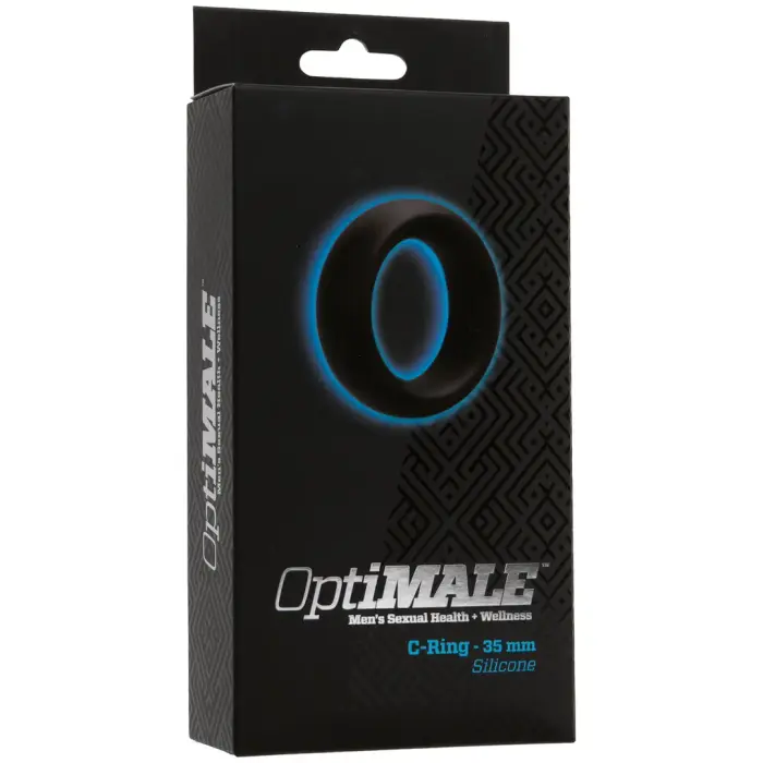 OptiMALE кольцо для члена – 3.5 cm (1.38″) – черный