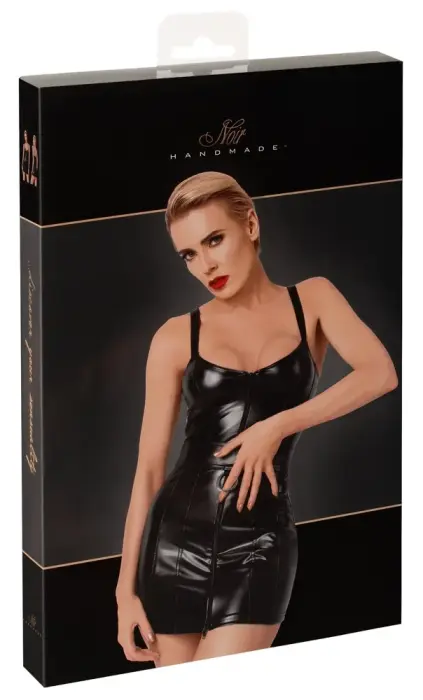 Noir Kleid Ring платье – чёрное – L
