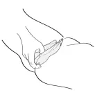 Shunga Aiko topelt stimulaator – vaarika värvi Photo