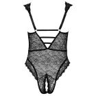 Cottelli Curves Lace Body Rose Gold 95E/2XL – Black — Photo 8