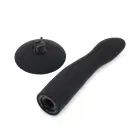 Silicone Dildo with Suction Cup – 16 cm (6.3″) – Clear — Photo 2