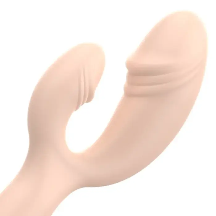 OHMAMA Classic Rabbit Vibrator Xmas Edition – 15.5 cm (6.1″) – Skin