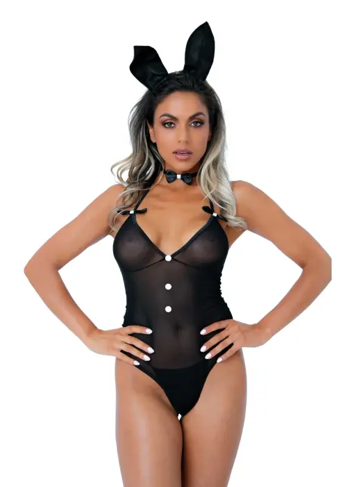 Tuxedo Bunny Roleplay Set – Black – S/M
