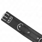 KINK Adjustable Collar with Leash 3-Ring Model – Black – 38-49 cm — Photo 5
