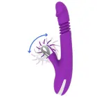 FUN FUNCTION Bunny Funny Up & Down 2.0 truša vibrators – 24 cm – rozā — Foto 4
