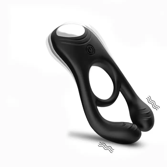 Veyron Cock Ring – 9 Vibration Functions – Black