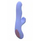 BLUSH COLLECTION Simone Tapping Rabbit Vibrator, Warming, 10 Modes, Waterproof, Blue — Photo 4