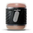 Crushious Dunk – double-entry intimate machine with vibration – black – 11 cm — Photo 5