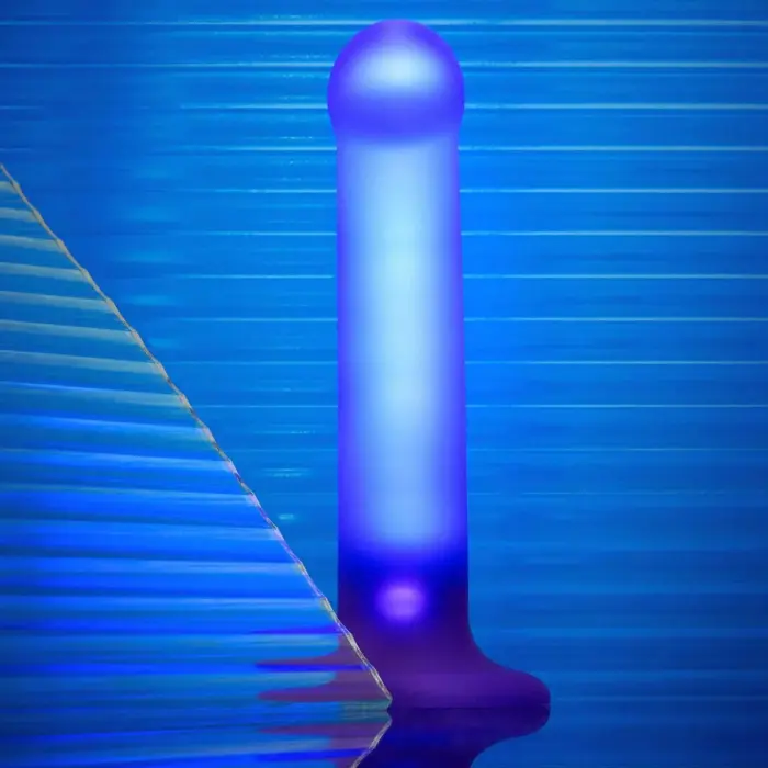GLOW-LED DILDO VIOLETS - M Foto 5