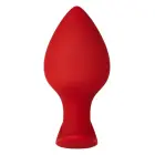FORTO F-60 pīķa formas anālais spraudnis – 7.6 cm – sarkans — Foto 4