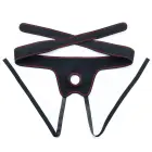 LoveToy Easy Strapon Set Black – straponi komplekt – TPE – must — Foto 15