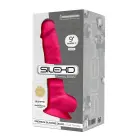 SilexD Model 1 realistiškas dildo – 23 cm (9″) – Rožinis — Nuotrauka 2