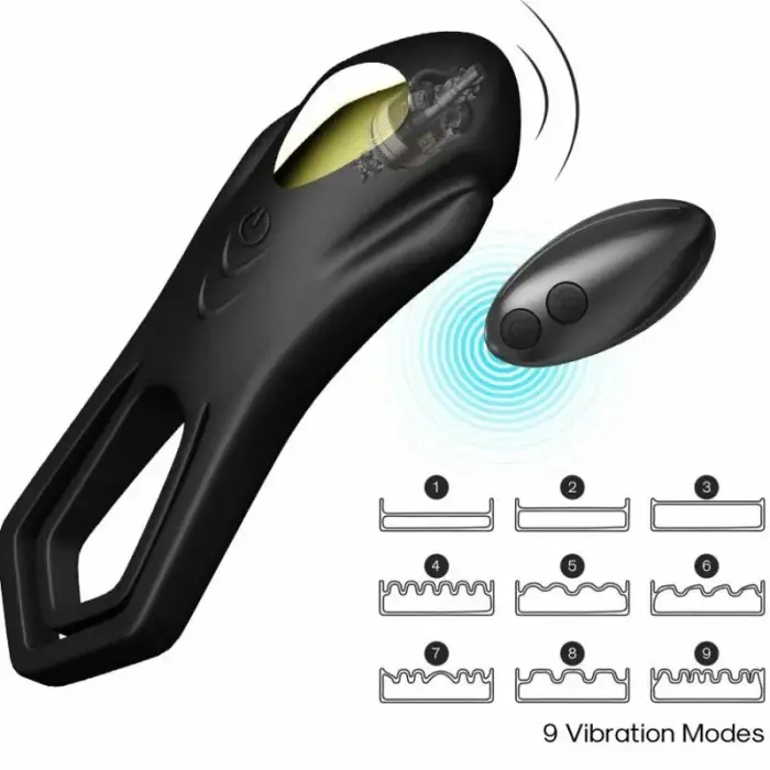 ARMONY Roadster Double Ring Intimate System Remote Black 11.4 cm (4.5″)
