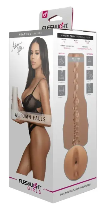 Fleshlight Autumn Falls Peaches masturbaator – 25 cm – roosa