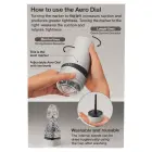 Tenga Aero Silver Ring masturbaator – must — Foto 11