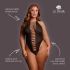 Jordan atvērta pinuma bodijs – melns – Queen Size — Foto 4