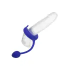 Admiral Weighted Cock Ring – Blue — Photo 9