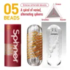Tenga Spinner Beads masturbatorius – skaidrus — Nuotrauka 6
