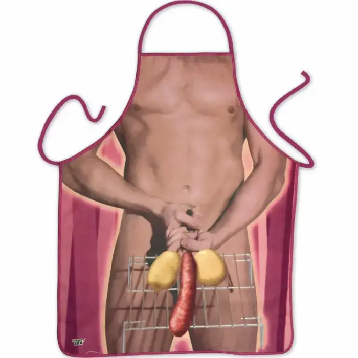 Diablo Picante Men's Kitchen Apron – Party Edition
