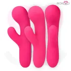 Moressa Jerry dubultais vibrators – 15 cm (6″) – rozā — Foto 5
