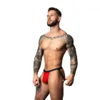 Male Power Hot Mesh Jockstrap – Red/Black – L/XL Photo
