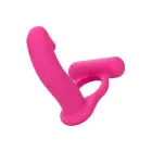 Double Diver Vibrating Cock Ring – Pink — Photo 12