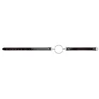 Ouch! XL Ring Gag Adjustable Leather Strap – Black — Photo 1