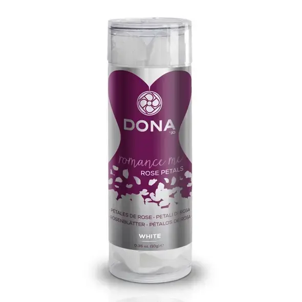 DONA reusable fabric rose petals – white