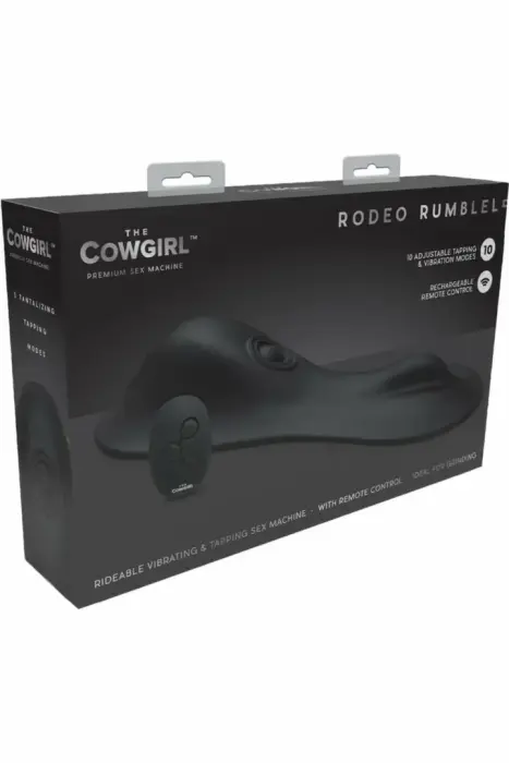 THE COWGIRL Rodeo Rumbler – rideable vibrating & tapping machine – remote control – Red Dot Award 2026