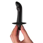 Quest prostatas vibrators – 11.2 cm – Melns — Foto 1