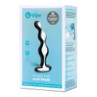 b-Vibe Stainless Steel Beaded Intimate Trainer – пробка с шариками, нержавеющая сталь – серебристый – 12,9 см, 480 г — Фото 1