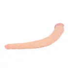 Kiotos COX Realistiškas dvipusis dildo – 35 cm (13.8″) – Kūno spalva — Nuotrauka 3